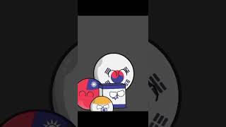 "Did you call me shorter?" India Pakistan reply to @qwertyz000 #countryballs #india