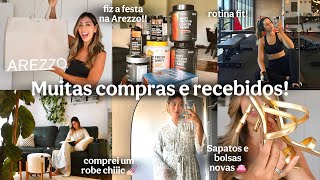 COMPRINHAS AREZZO, RECEBIDOS, ROTINA, VOLTEI a DANÇAR e + 💫📖🫶🏻 Cacá Anjos