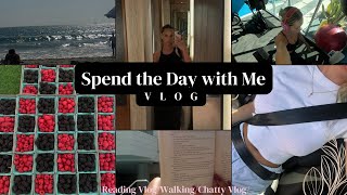 spend the day with me (first youtube video !!!!!!!, reading vlog, barnes trip, yapping your ear off)