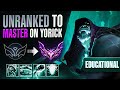 EDUCATIONAL Unranked to Master with Yorick - The BEST SPLITPUSH and FARMING champion