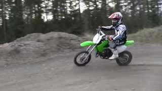 Eka ajo Kawalla (First ride with KX65)