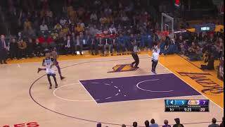 Derrick Rose Dunks at Wolves vs. Lakers Game 11/07/2018