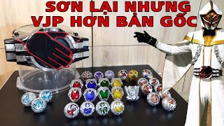 Review Dx White Wizard Driver - Khi Sơn Lại Còn Đỉnh Hơn Bản Gốc. Kamen Rider Wizard x Wiseman.