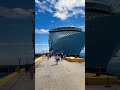 Icon of the seas vs two NCL. #icon #iconoftheseas #cruise #fyp #shorts #cozumel #costamaya