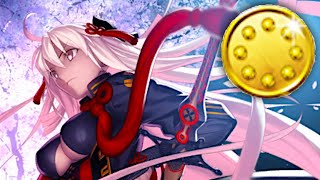 強化後の沖田総司〔オルタ〕（アルターエゴ）をおさわりする動画　【FGO】