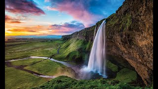 Top 23 Nature Sounds-Waterfall-Relaxing Meditation Calming-Water Falling Sound
