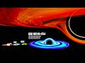 Black Hole Size Comparison vs Largest Stars [4K] | Data Playz