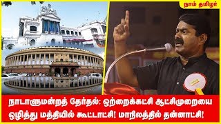 நாடாளுமன்றத் தேர்தல்: ஒற்றைக்கட்சி ஆட்சிமுறையை ஒழித்து மத்தியில் கூட்டாட்சி! மாநிலத்தில் தன்னாட்சி!