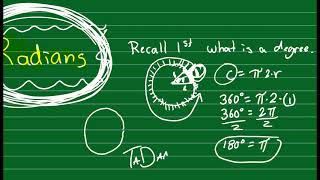 Precalc 4.1D Radians ans Degrees