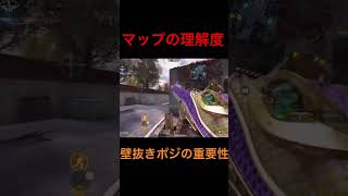 【Codモバイル】マップの理解と壁抜きポジの重要性が分かる動画#shorts