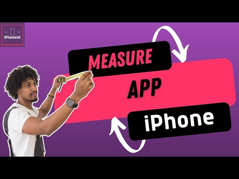How to use the iPhone MEASURE app