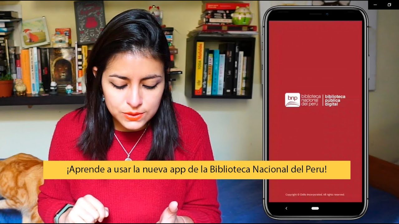 Aprende A Usar La Nueva App De La Biblioteca Nacional Del Perú - YouTube