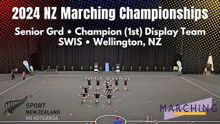 SWIS | Seniors | 1st Display Team | 2024 NZ Marching Championships