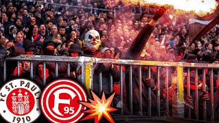 Antifa-Hooligan, Pyroshows \u0026 Pokal-Wahnsinn! (St.Pauli - Düsseldorf 3:4 n.E.)