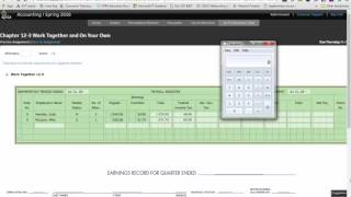 Work Together 12-3 Payroll Register