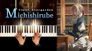 Violet Evergarden OST : Michishirube | Piano cover