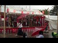 二・七町内会夏祭り（チンドン屋春月）※大雨