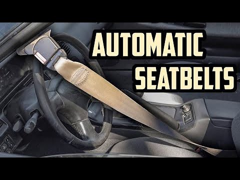 Are automatic seat belts dangerous?