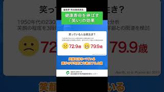 県民公開講座【第２回】健康寿命を伸ばす「笑い」の効果（ショート2）