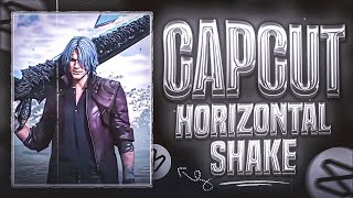 How to Make Horizontal Shake Edit in CapCut Tutorial (AE Style) || DarkJen