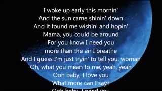 Lynyrd Skynyrd - I Need You - Scroll Lyrics "22"