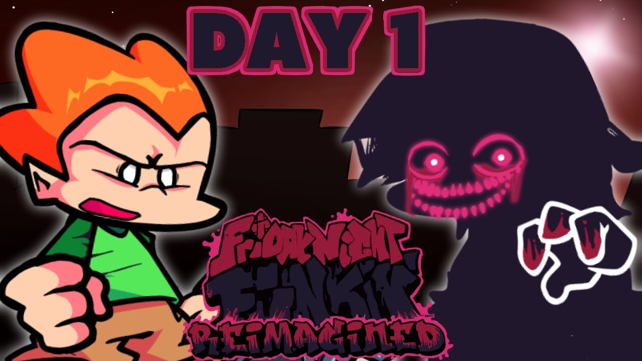 Funkin' Corruption: REIMAGINED | EVIL BF Vs Pico Day 1! - YouTube