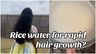 Hair care siries #2 Rice water for rapid hair growth| My personal experience| ఎలా వాడాలి ?