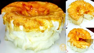 তুলতুলে হাওয়াই মিঠাই পুডিং | Pudding recipe / Fluffy Pudding / Dessert recipe