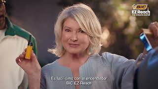 Encendedor BIC® EZ Reach™ con Snoop Dogg y Martha Stewart