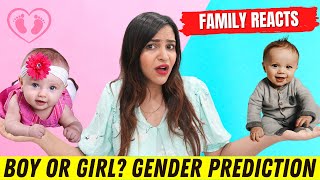 Family Reacts on Baby's GENDER 😲