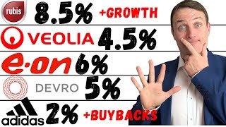 5 European Stocks, Huge Dividends - I'm Buying Two (Rubis, Veolia, EON, Devro, Adidas)