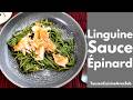 LINGUINE SAUCE ÉPINARD (Tous en cuisine avec Seb)