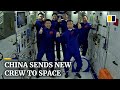 China’s Shenzhou 15 astronauts arrive at Tiangong Space Station on historic mission