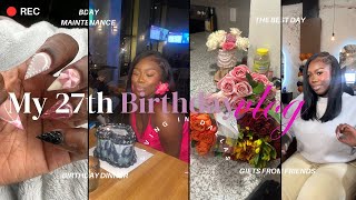 LIVING IN SOLO DALLAS AT 27:celebrating my 27th bday w friends, bday maintenance + getting emotional