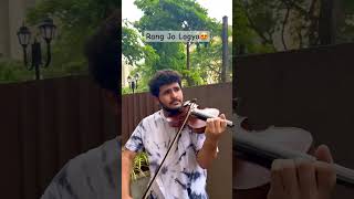 Rang Jo Lagyo Violin Version | Yadnesh Raikar | Atif Aslam | Shreya Ghoshal | @MusicalMedley