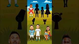 Whose Is Each Shadow? Ronaldo vs Messi vs Mbappé vs Vinicius vs Georgina vs Neymar