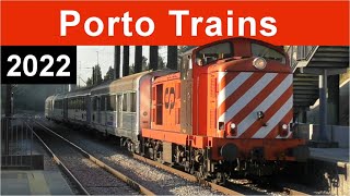 Trains around Porto - Comboios de Portugal \u0026 MEDWAY