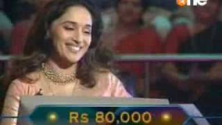 madhuri in KBC 2