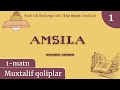 Yuz matn (100/1): Amsila (1-dars) | Sarf