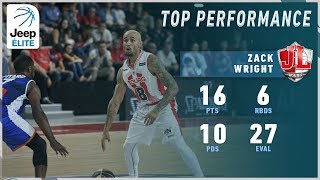 Zack Wright 16PTS, 6REB, 10AST vs Châlon Reims | Highlights Jeep® ÉLITE