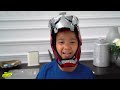 the coolest iron man helmet ever made 100k subs calvin ckn