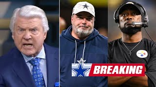 Jimmy Johnson suggests Cowboys \u0026 Steelers coaching swap HC Mike McCarthy \u0026 Tomlin this offseason