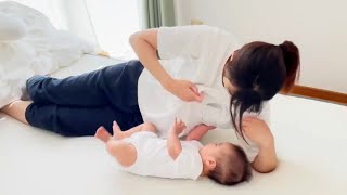 完全母乳ママの授乳ルーティン【生後3ヶ月】