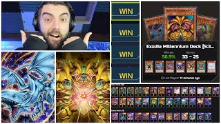 Millennium Exodia Deck!!! | MASTER RANK ALREADY?! 11x Win Streak [MD:S38]