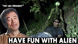 The Man Claims To Have Fun With Alien For 40 Minutes