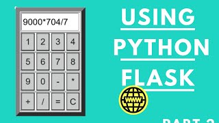 Learn How to Build a Python Flask Calculator in Just Minutes! part 2 #python #web #calculator #viral
