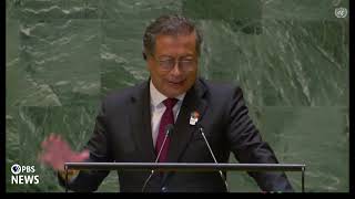 WATCH: Columbian President Gustavo Petro Urrego addresses the 2024 UN General Assembly