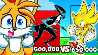SONIC vs BEN10 Power Level Comparison