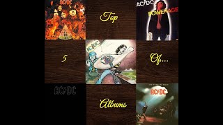 AC / DC : Top 5 Albums