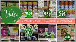 Sneak Peek Best Deals of the Publix Weekly Sale 2/26-3/3 or 2/27-3/4